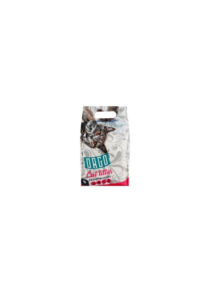 Orgo Clumping Cat Litter with Lavender Scent 5L