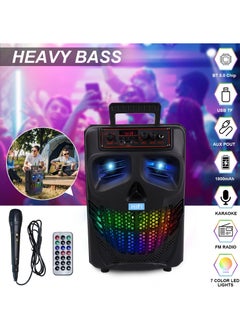 Karaoke Machine, Singing Portable Bluetooth Speaker for Adult with Microphone, RGB Lights, TWS/REC Support, PA System for Party - pzsku/Z993F1616921640E74FFAZ/45/_/1715706712/e2911c70-f381-4fe0-9e2d-48dd44b857e8