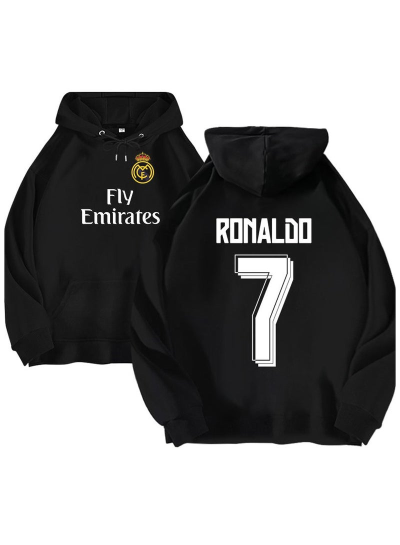 Cristiano Ronaldo CR7 Hoodie Men Women Couples Sweatshirts Pullover Shirt Hooded Sweater  - Image 1