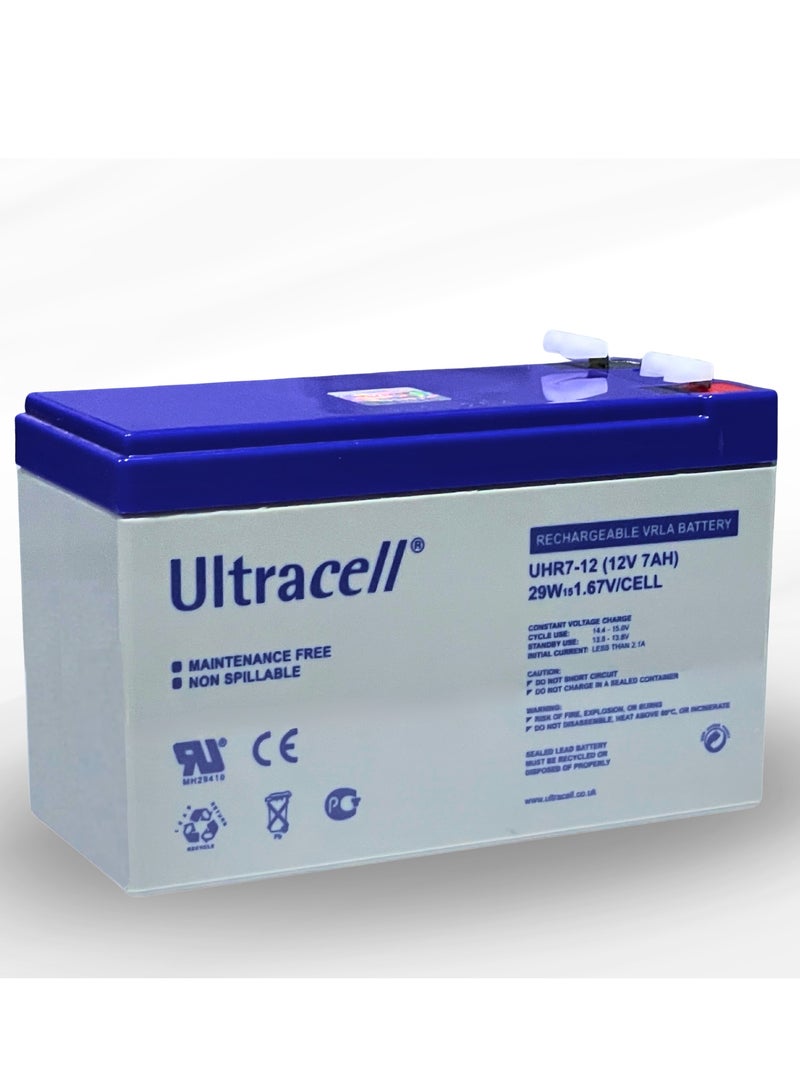 ألترا سيل بطارية التراسيل 12 فولت - 7 امبير موديل (UHR) - Image 3
