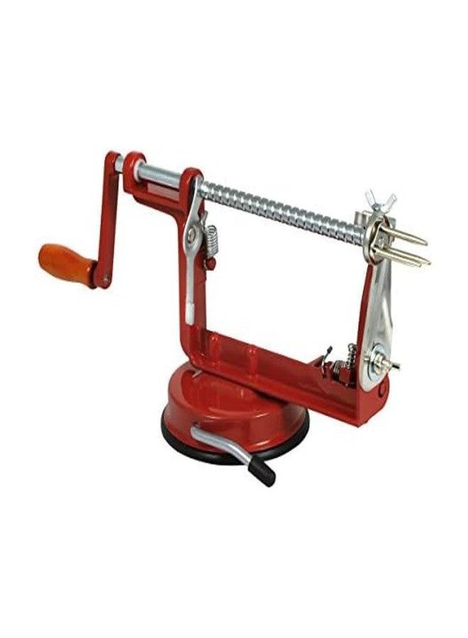 Farberware Apple Peeler, Slicer and Corer, Small, Red - Image 1