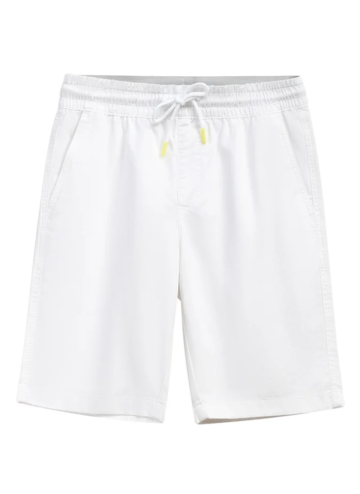 GIORDANO Men's Shorts White