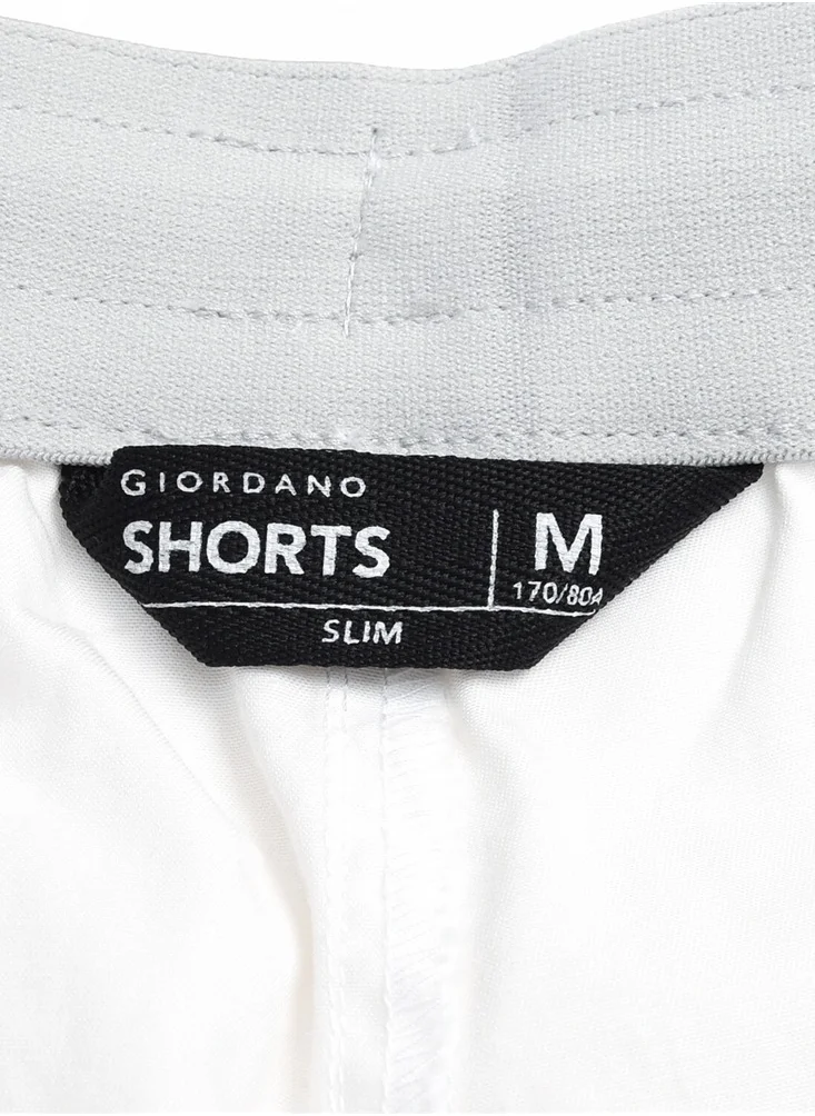 GIORDANO Men's Shorts White