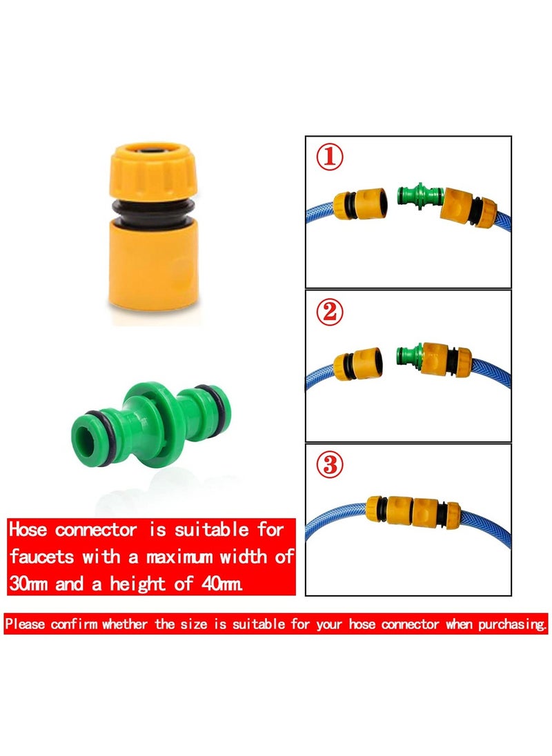 SYOSI - Mixer Tap Hose Connector, Hose to Tap Connector, Tap Hose Connectors Kitchen Taps, Hose Connector for Pipe Tap Attachment, Tap Connector for Hose pipe - Image 1