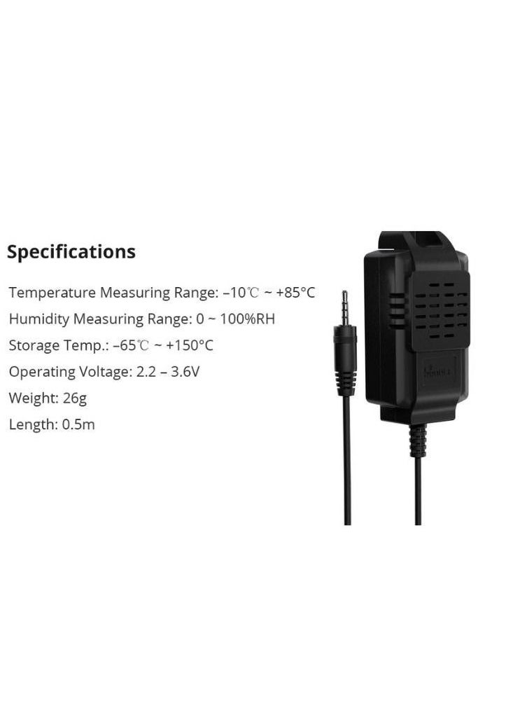 SONOFF - Temperature And Humidity Sensor Work With TH10 And TH16 - Image 1