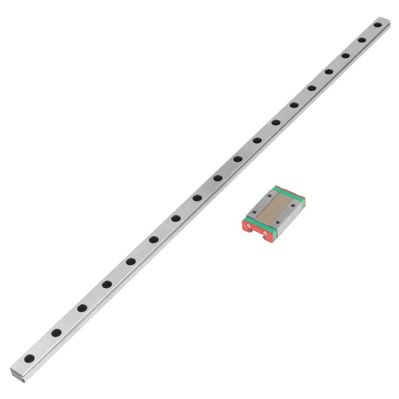 klarako Linear Rail Guide, MGN12H 450mm Length 12mm Width Good Strength Miniature Linear Sliding Gide Linear Rail Slide with Slide Block for DIY 3D Printer and CNC Machine - Image 5