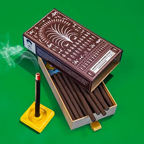 PHOOL Luxury Incense Bambooless Incense Sticks | Lemongrass Dhoop Sticks for Pooja, Meditation & Aarti | Natural Chemical-Free Smokeless Agarbatti | Free Dhoop Holder | Eco-Friendly | Pack of 27 - Image 5