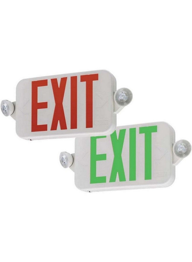 Lithonia Lighting Hardwired Integrated LED Exit Sign and Emergency Light Multicolour 7.24 x 2.05 x 16.46 Inch 269XVW  - Image 2