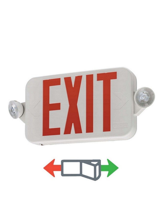 Lithonia Lighting Hardwired Integrated LED Exit Sign and Emergency Light Multicolour 7.24 x 2.05 x 16.46 Inch 269XVW  - Image 3