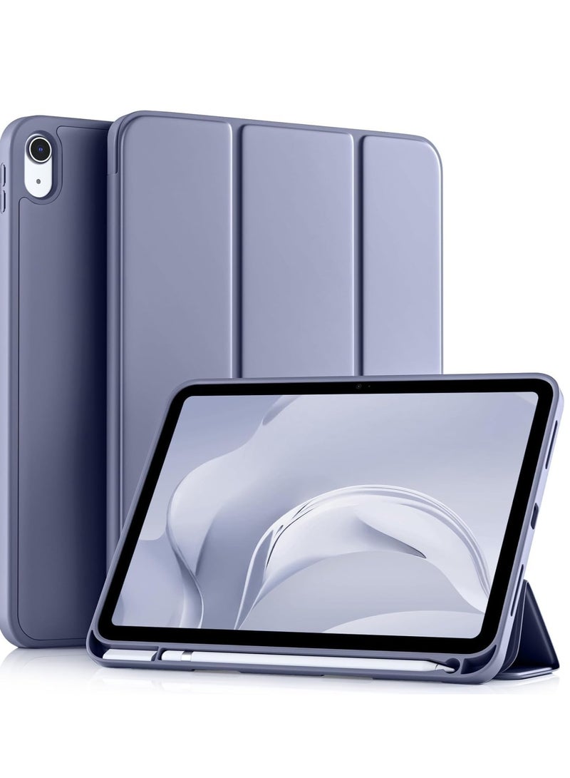 JAJEEK Compatible with iPad 10th Generation Case 10.9 Inch 2022, Slim Trifold Stand Protective Cover with Pencil Holder, Soft TPU Back, Auto Sleep/Wake Function, Lightweight, Durable, and Easy to Carry - Image 1