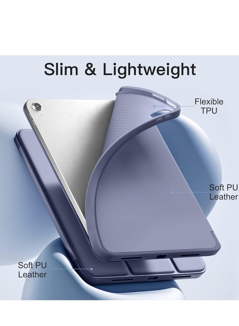 JAJEEK Compatible with iPad 10th Generation Case 10.9 Inch 2022, Slim Trifold Stand Protective Cover with Pencil Holder, Soft TPU Back, Auto Sleep/Wake Function, Lightweight, Durable, and Easy to Carry - Image 3