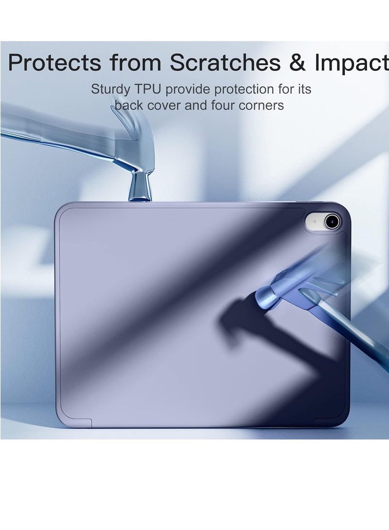 JAJEEK Compatible with iPad 10th Generation Case 10.9 Inch 2022, Slim Trifold Stand Protective Cover with Pencil Holder, Soft TPU Back, Auto Sleep/Wake Function, Lightweight, Durable, and Easy to Carry - Image 4