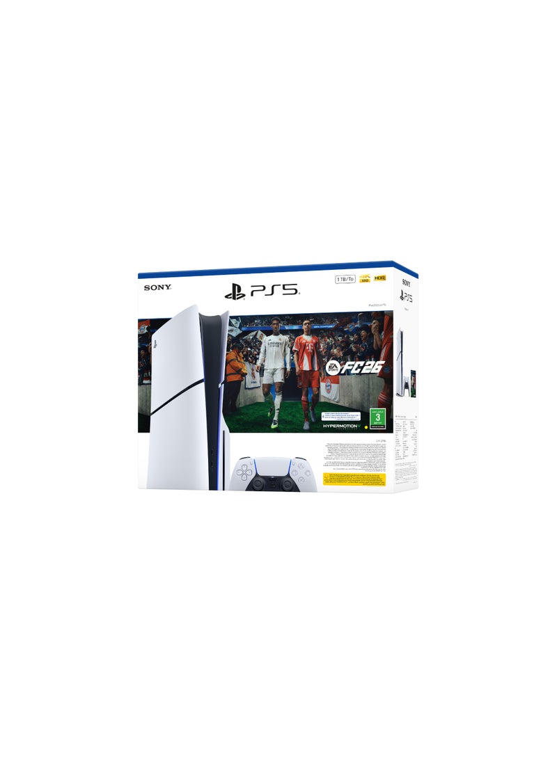 سوني وحدة تحكم بلاي ستيشن®5 سعة 1 تيرابايت - حزمة EA SPORTS FC™ 26 - Image 3