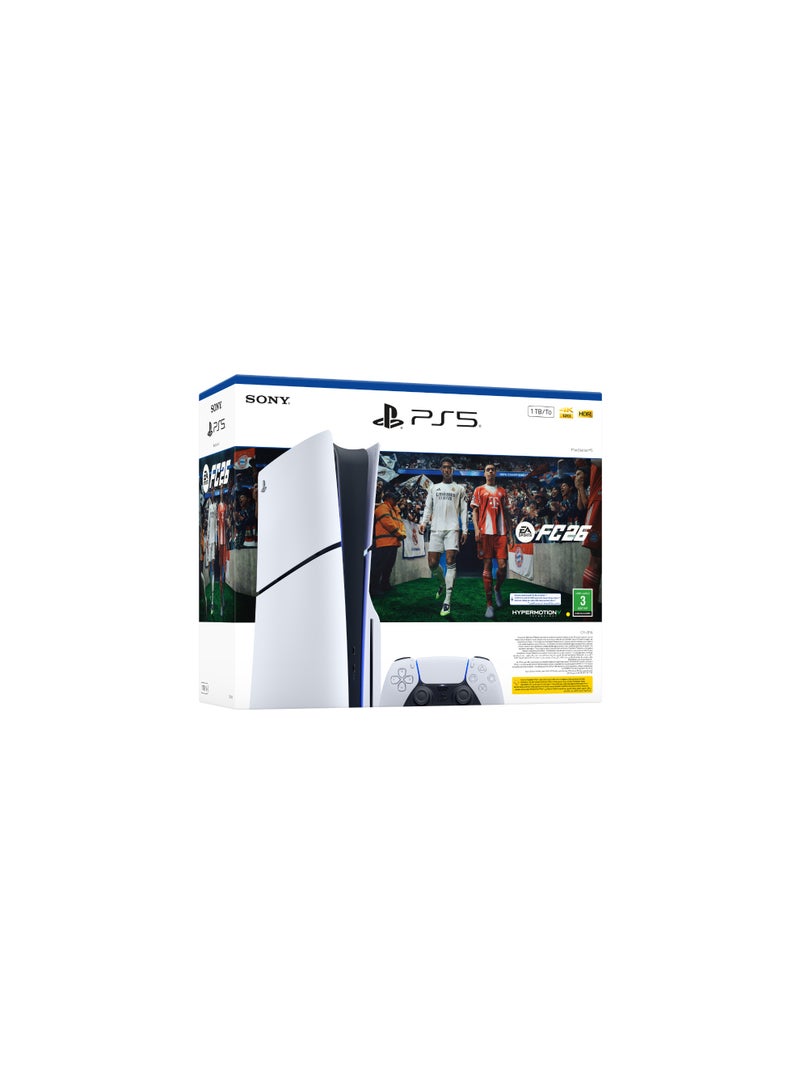 سوني وحدة تحكم بلاي ستيشن®5 سعة 1 تيرابايت - حزمة EA SPORTS FC™ 26 - Image 2