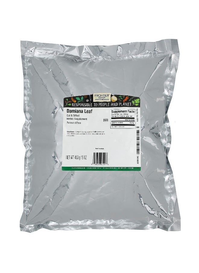 Frontier Co-op Frontier Co-op, Cut & Sifted Damiana Leaf, 16 oz (453 g)  - Image 2