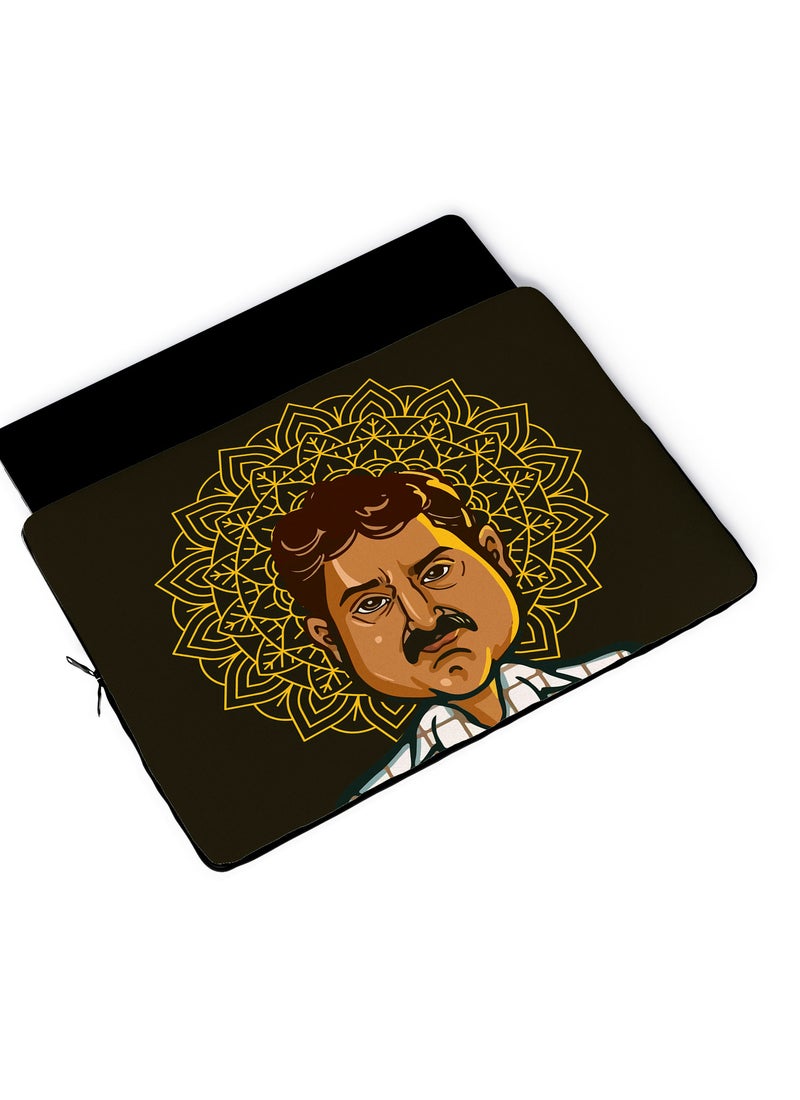 LOUD UNIVERSE Laptop Sleeve 13 inch Katekar Funny Sacred Games TV Series Netflix Tablet Sleeve - Image 4