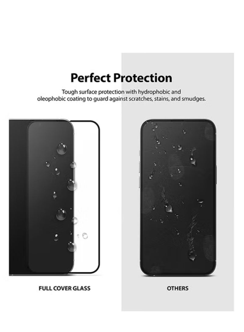 Beyox Tempered Screen Protector for Google Pixel 9 Tempered Glass Screen Protector 9H Hardness Anti Fingerprint Scratch Resistant Glass - Image 2