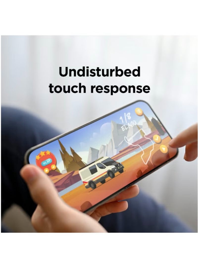 Beyox Tempered Screen Protector for Google Pixel 9 Tempered Glass Screen Protector 9H Hardness Anti Fingerprint Scratch Resistant Glass - Image 3