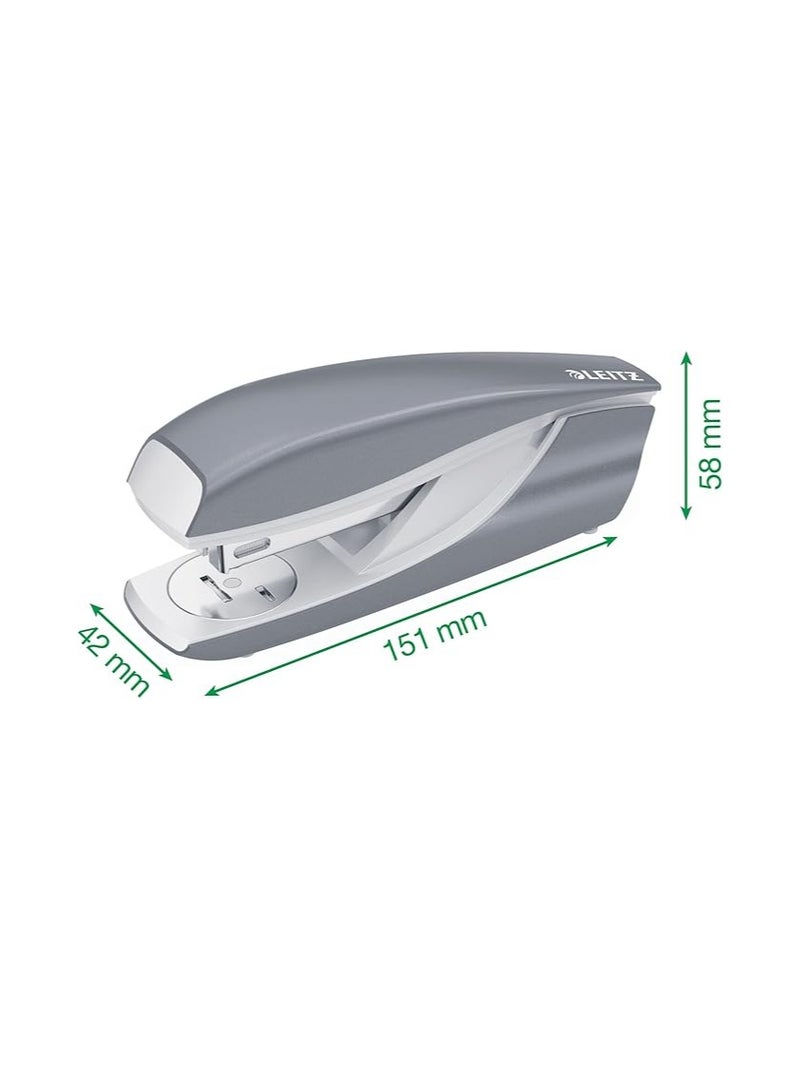 Leitz Stapler, 30 Sheet Capacity, Ergonomic Metal Body, Includes Staples, WOW Range, 5502-Green - Image 3