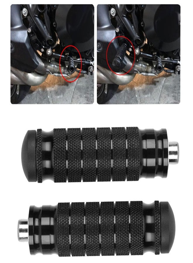 JXPANG Universal 8mm Foot Pegs CNC Aluminum Install Bolts Motorcycle Rearsets Footrest Footpegs Compatible With YAMAHA Honda Suzuki Kawasaki Ducati Aprilia - Image 2