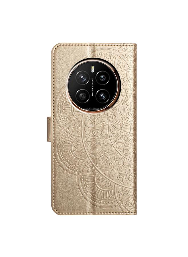 Zaboon Case For Honor Magic7 Pro Flower Embossed Leather Phone Case - Image 4