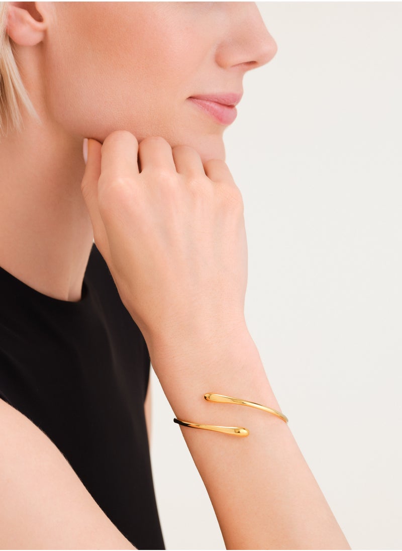 RoseField Rosefield Contrarié Cuff Bangle - JBCBG-J1047  - Image 2