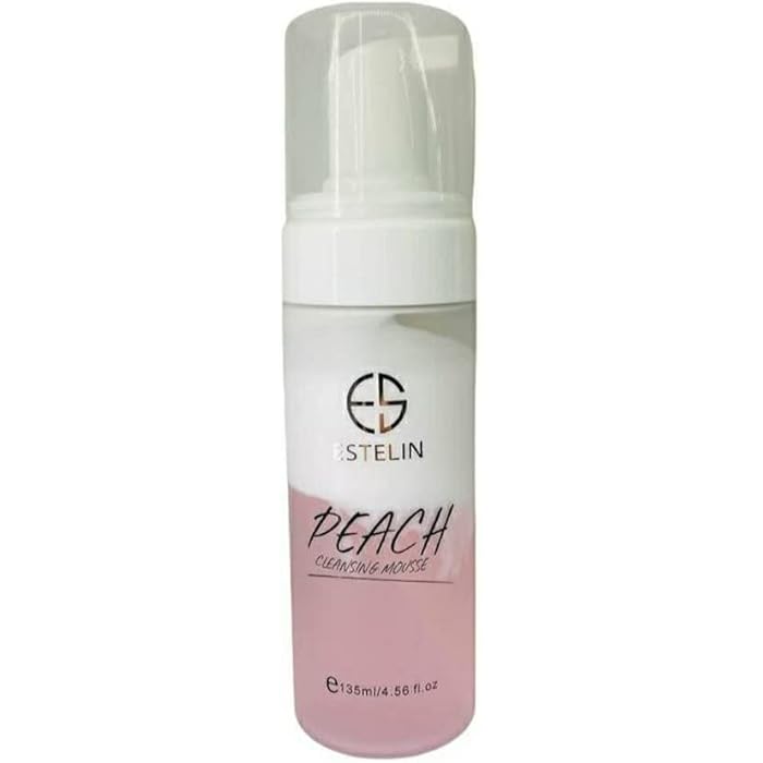 ESTELIN Peach cleansing mousse 135 ml - Image 2