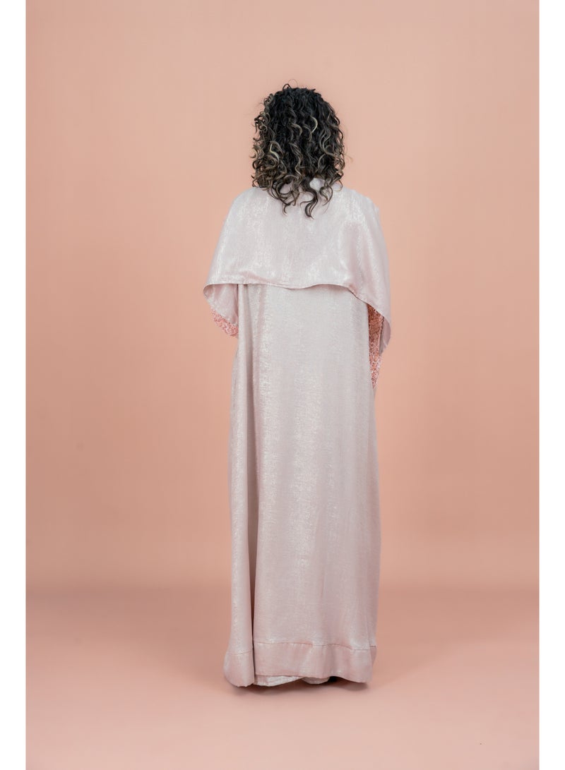 اكسا جلابية بتصميم عصري لامع - Image 2