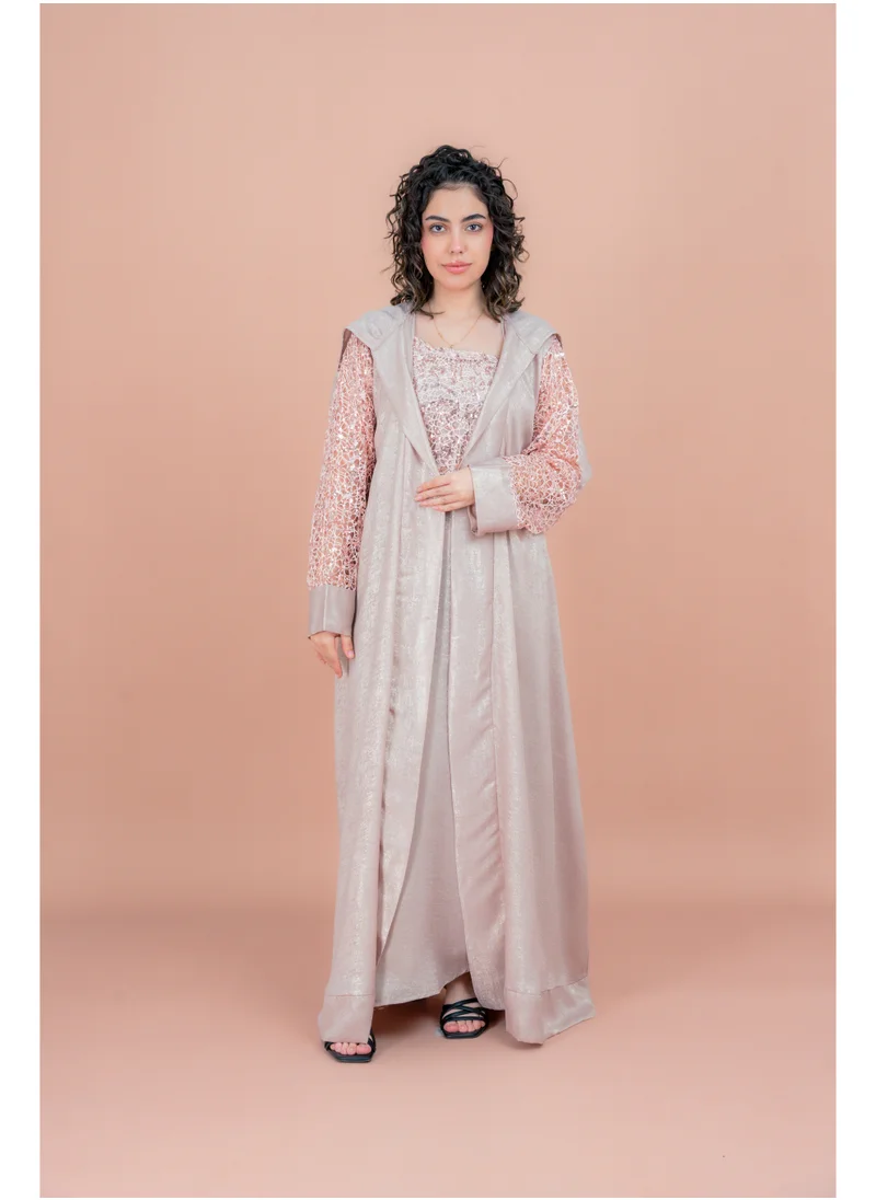 IKKXA Shimmer Modern Design Jalabiya