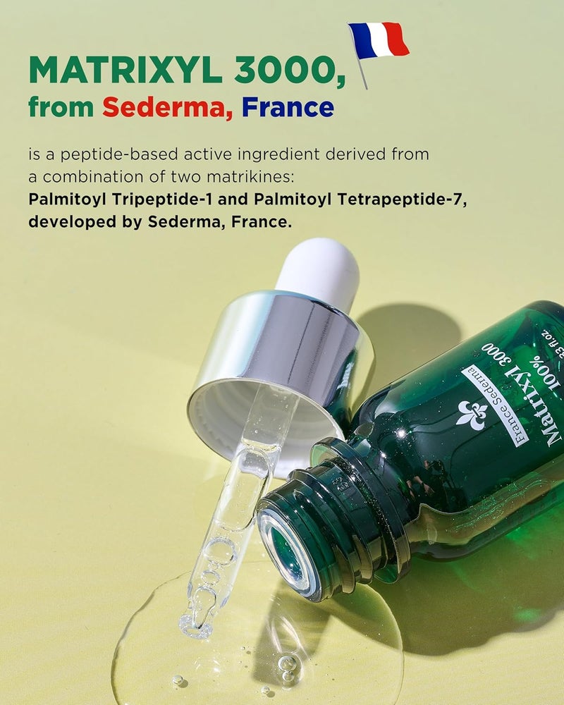 THEPURI Matrixyl 3000 100 Serum Skincare Pure Peptide Complex AntiAging Facial Ampoule from France Sederma Collagen Boosting Wrinkle Treatment Perfect for Layering DIY 033 floz 10ml - Image 4
