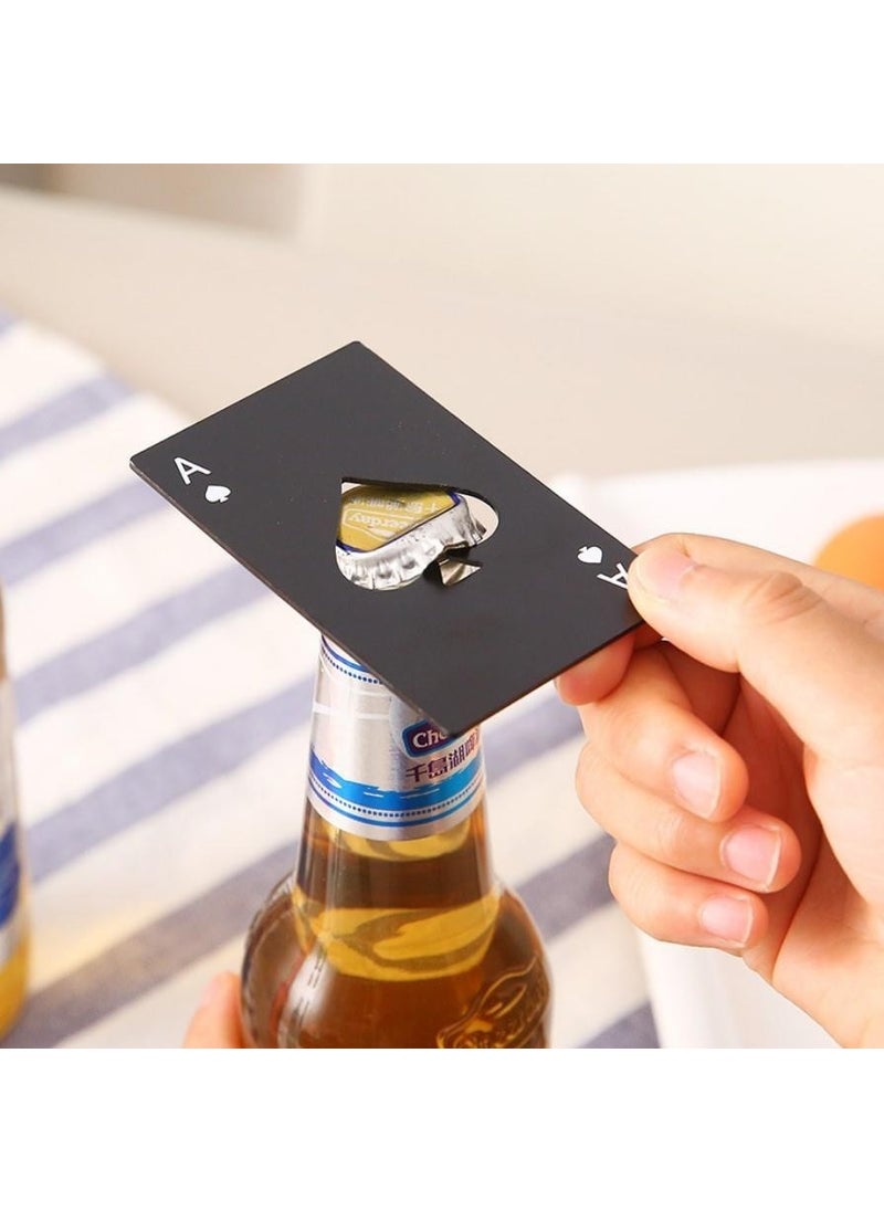 Valkyrie Ace of Poker Card Match Stainless Steel Bottle Opener  - Image 3