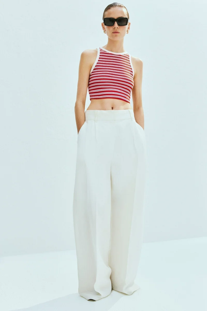 H&M Cropped vest top