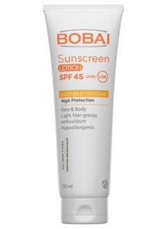 bobai Sunscreen SPF 45 Lotion - 120 ML 