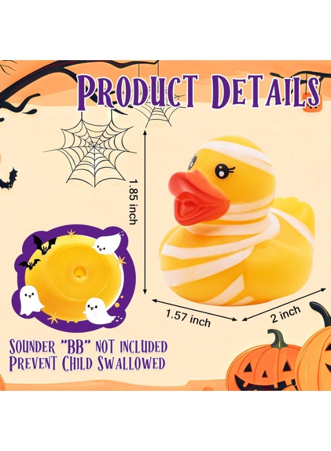 general Halloween Rubber Ducks for Jeep Ducking 24PCS Bulk Halloween Party Favors for Kids Jeep Ducks Baby Showers Favors Bath Toys Pool Floater Halloween Goodie Bag Fillers Stuffer Exchange Gifts Prizes - Image 2