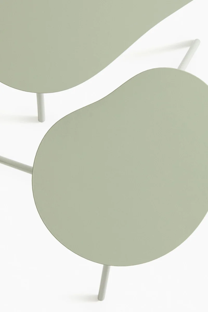 H&M Metal side table set
