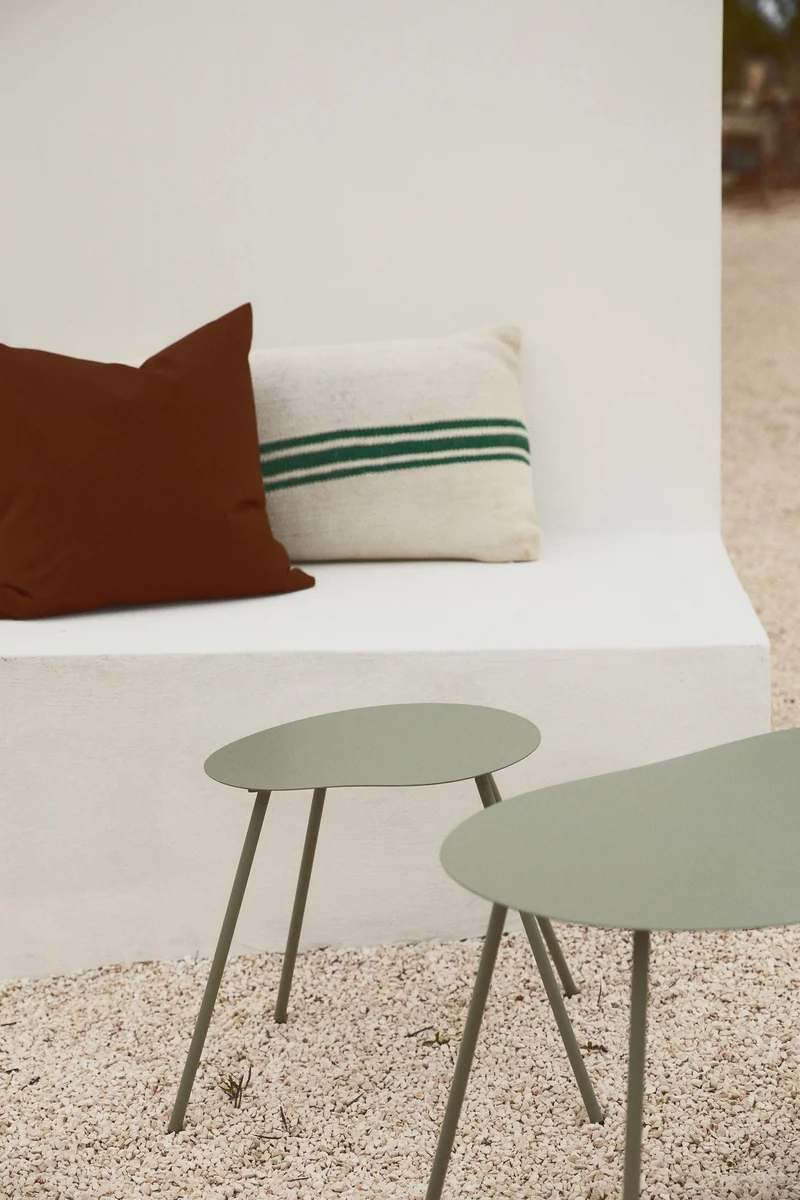 H&M Metal side table set