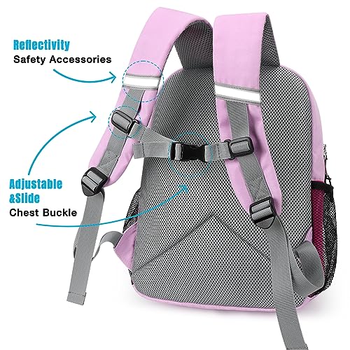 STEAMEDBUN Kids Backpack for Girls,Kindergarten Backpack for Toddler Girls Age 3-6 - Image 4