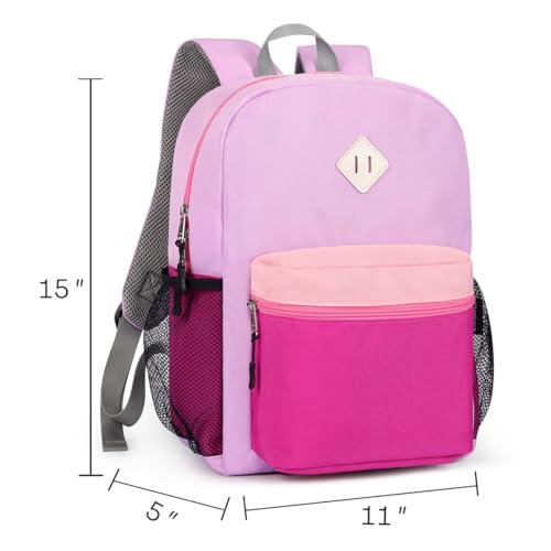 STEAMEDBUN Kids Backpack for Girls,Kindergarten Backpack for Toddler Girls Age 3-6 - Image 2