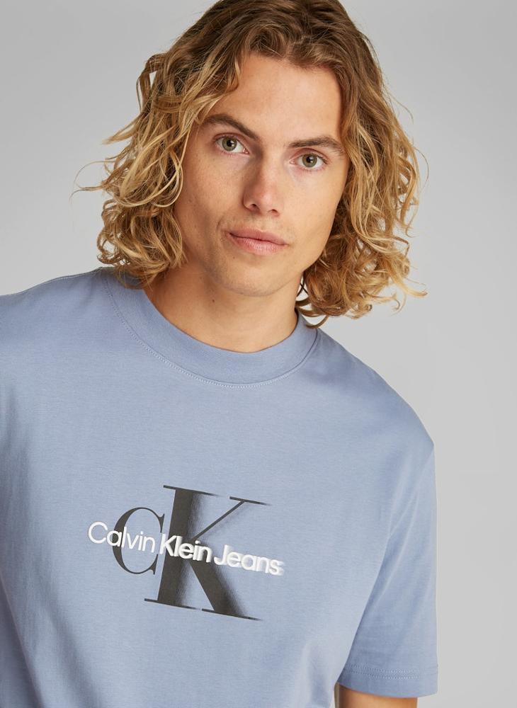 Calvin Klein Jeans Monologo Shift T-Shirt  - Image 3