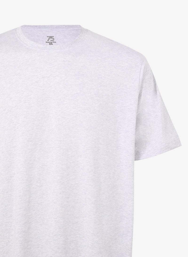 سفنتي فايف بيسيكس تيشيرت مقاس كبير بقصة عادية - Image 5