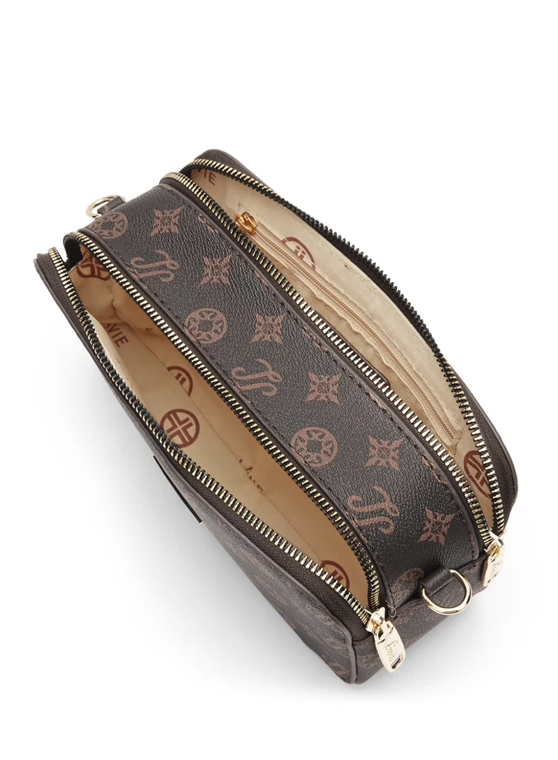 Lavie Signature Hawaii Woman's Sling Bag (Choco)