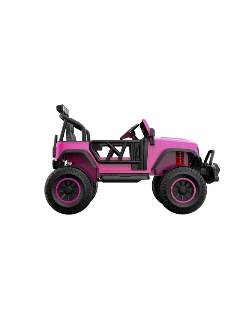 Jeep Electric Ride On Jeep 4X4 24V M4 Pink - Image 4
