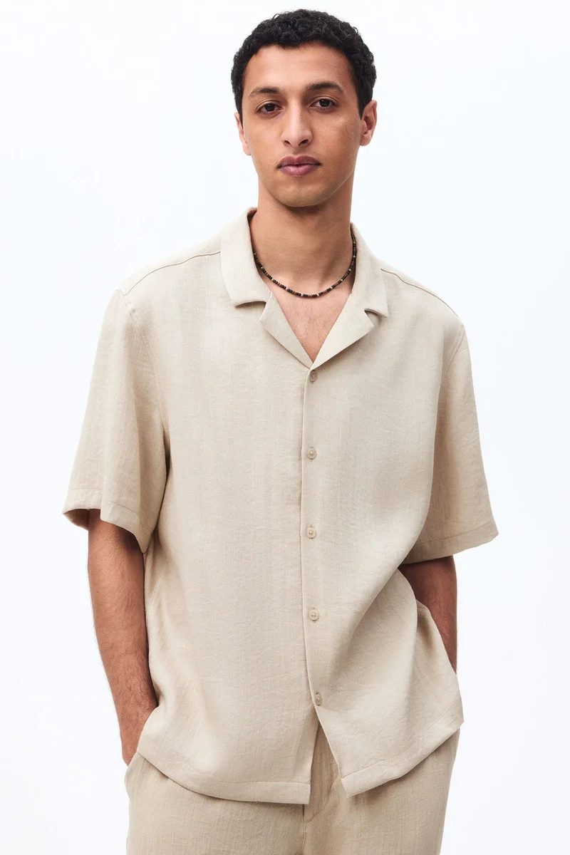 H&M Relaxed Fit Resort shirt