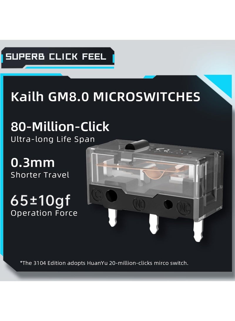 MACHENIKE M7Pro Wireless Gaming Mouse RGB Backlit 6 Programmable Buttons  Gaming Mice Compatible with PC Mac - Image 5