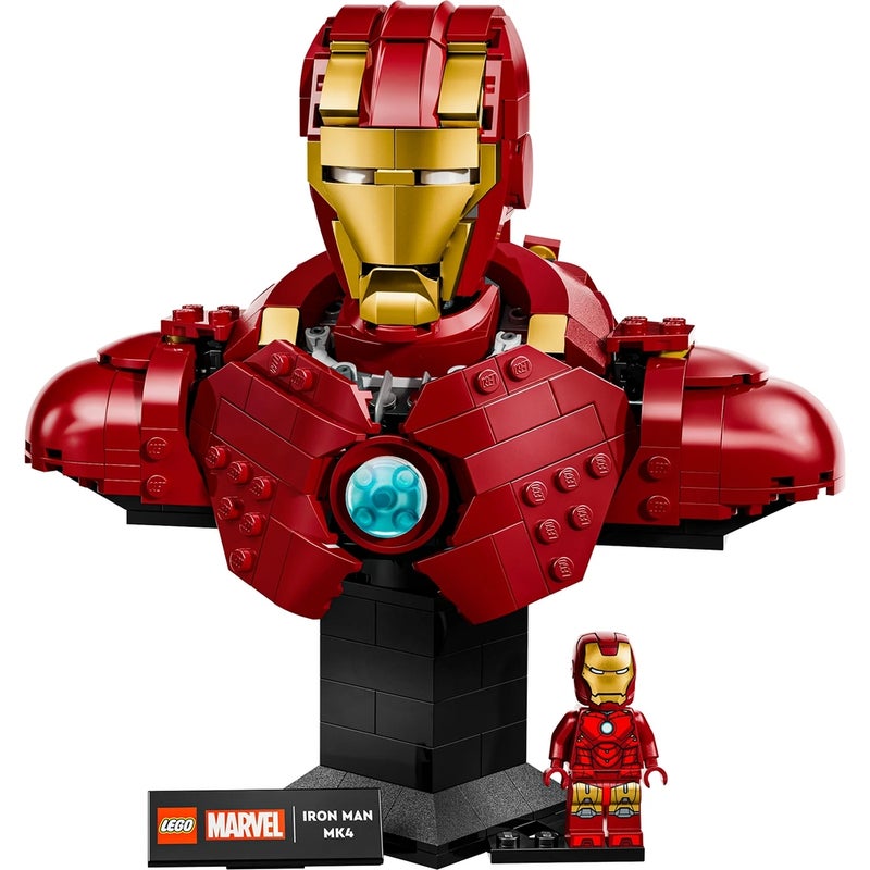 LEGO - Marvel Iron Man MK4 Bust 436 Pieces - 76327 - Image 2