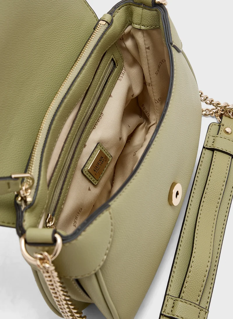 جس Fedora Flap Over Crossbody