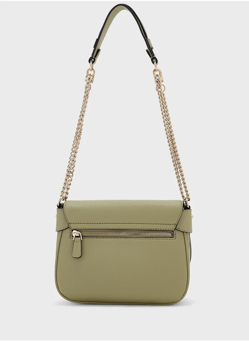 GUESS Fedora Flap Over Crossbody