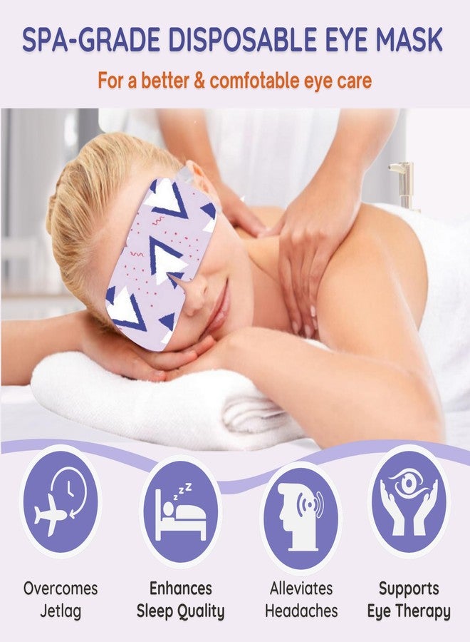 Unwynnd Steam Eye Mask, Eye Mask For Dark Circles & Dry Eyes Relief, Travel-Friendly Self Warming Sleep Mask, Enjoy Relaxing Spa Eye Care, Pack of 5 (Lavender) - Image 4