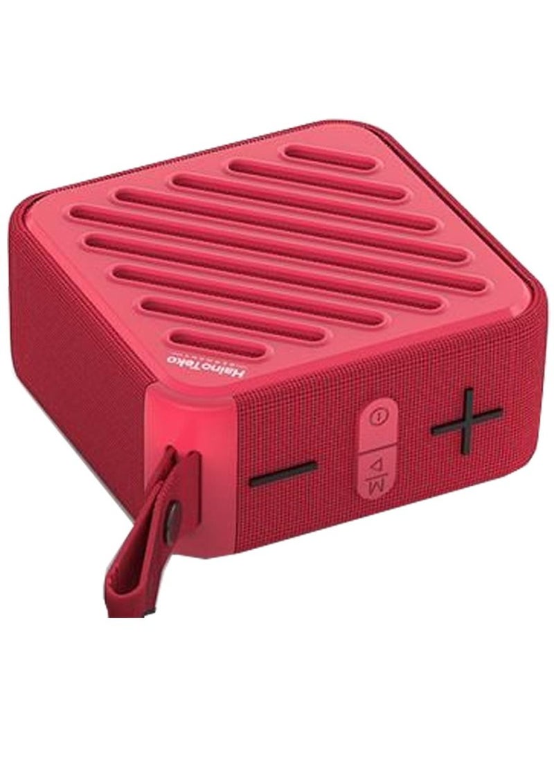 Haino Teko Haino Teko Germany S28 Wireless Bluetooth portable mini Speaker Red  - Image 1