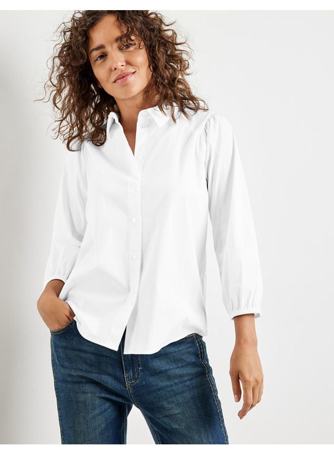 GERRY WEBER بلوزة بأكمام منفوخة بطول 3/4  - Image 5